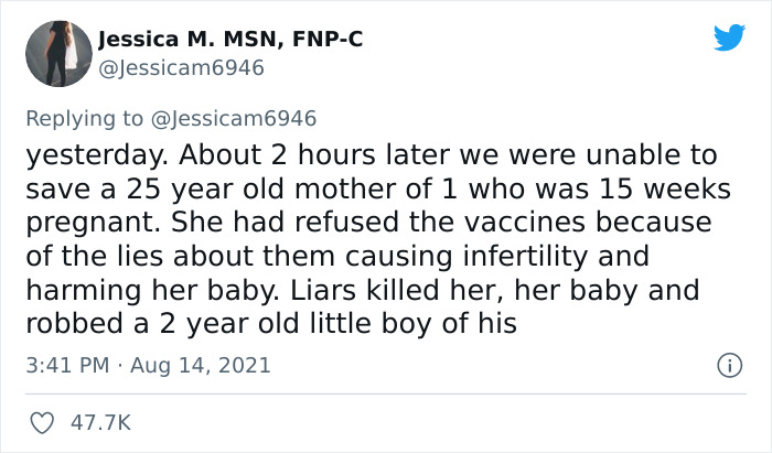 Upset Covid Frontline Nurse Delivers A Spot-On Twitter Thread On People's Mistrust In Modern Medicine