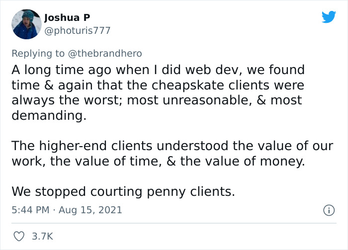 Entitled Customer Thinks They Deserve Special Treatment, Web Designer Gives Them A Refund And Fires Them As A Client Instead Entitled Customer Thinks They Deserve Special Treatment, Web Designer Gives Them A Refund And Fires Them As A Client Instead