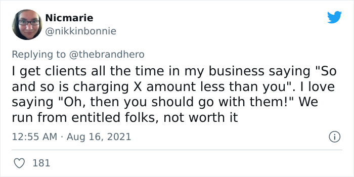 Entitled Customer Thinks They Deserve Special Treatment, Web Designer Gives Them A Refund And Fires Them As A Client Instead Entitled Customer Thinks They Deserve Special Treatment, Web Designer Gives Them A Refund And Fires Them As A Client Instead