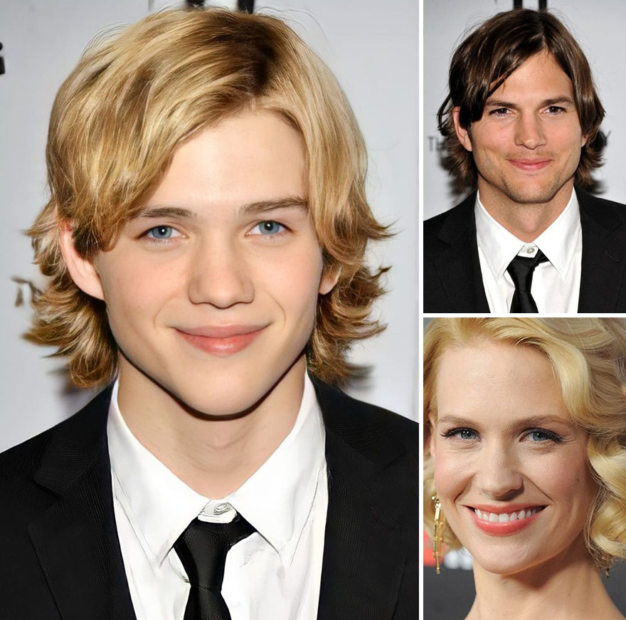 Ashton Kutcher And January Jones