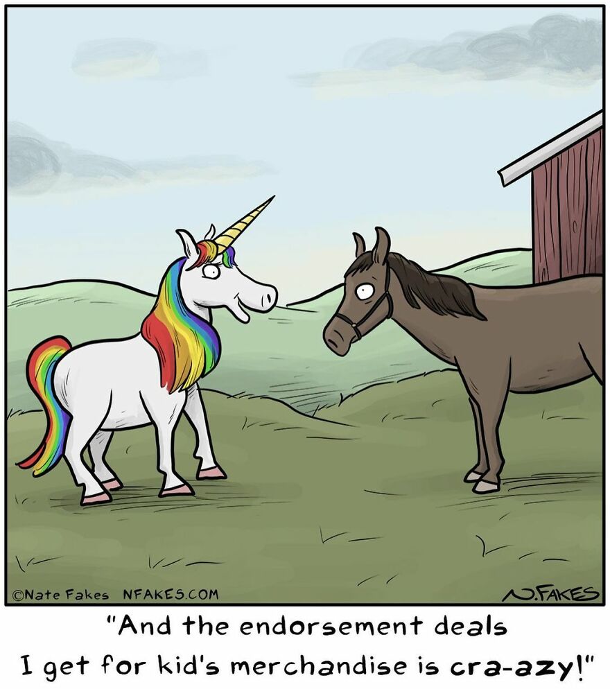 151 New Hilarious Single-Panel Comics By Nate Fakes