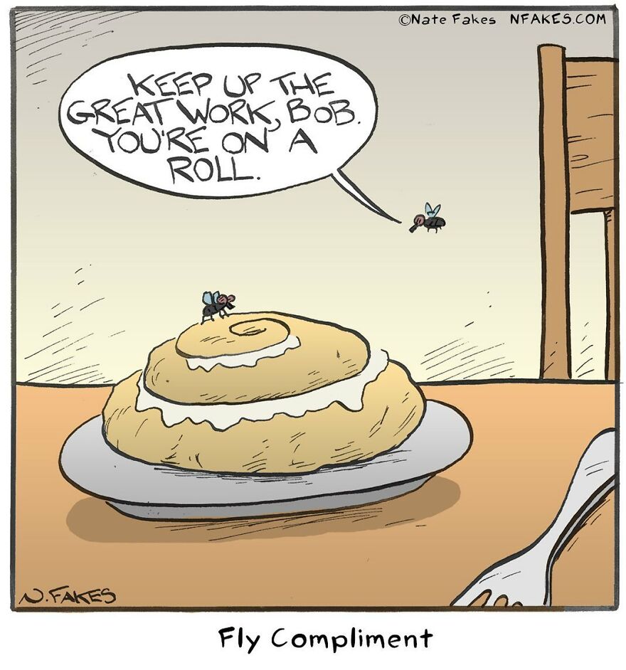 151 New Hilarious Single-Panel Comics By Nate Fakes