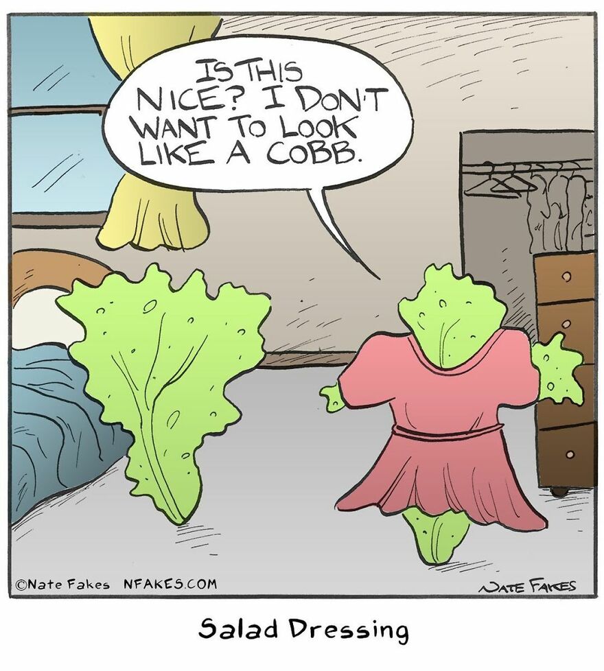 151 New Hilarious Single-Panel Comics By Nate Fakes