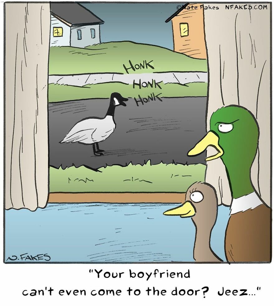 151 New Hilarious Single-Panel Comics By Nate Fakes