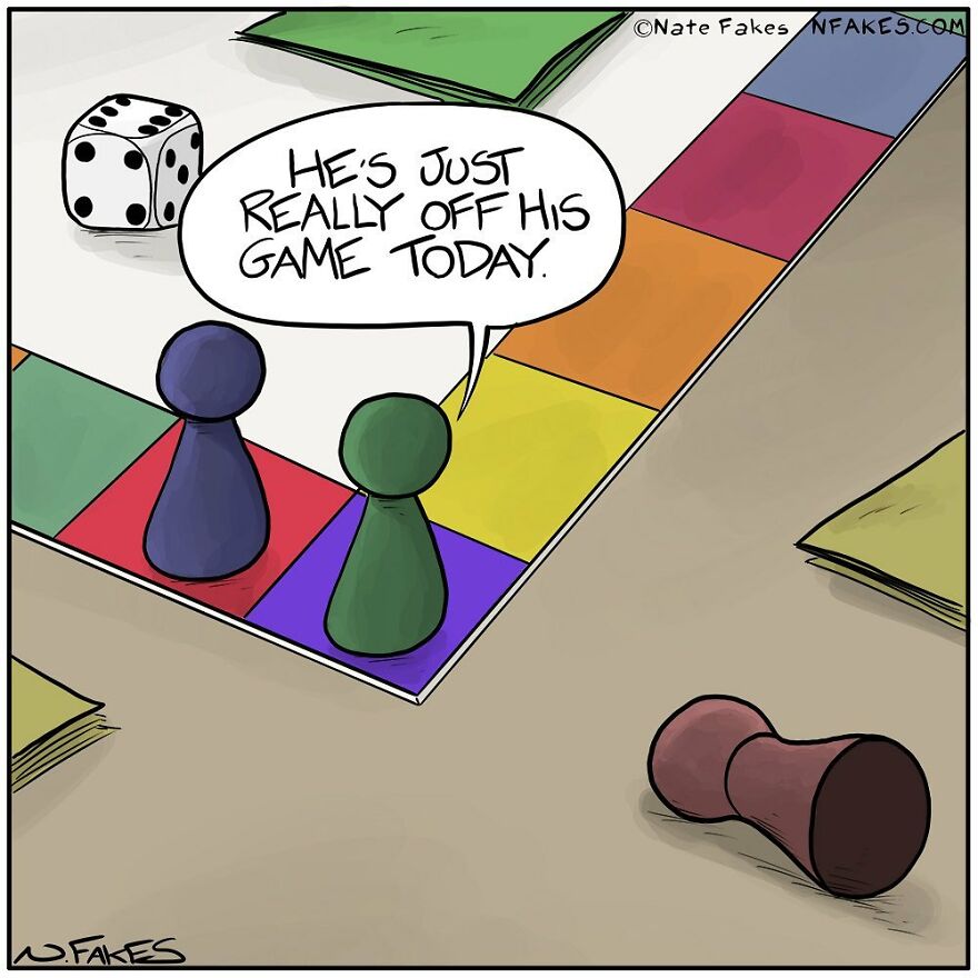 151 New Hilarious Single-Panel Comics By Nate Fakes