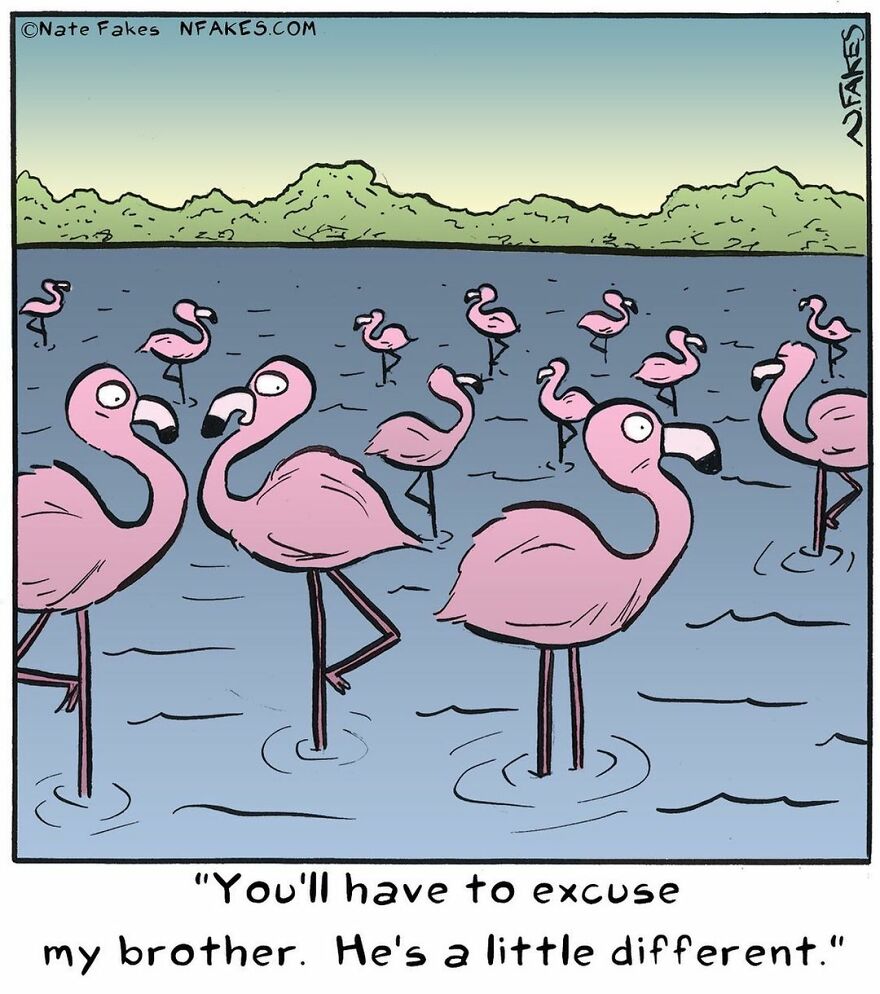 151 New Hilarious Single-Panel Comics By Nate Fakes