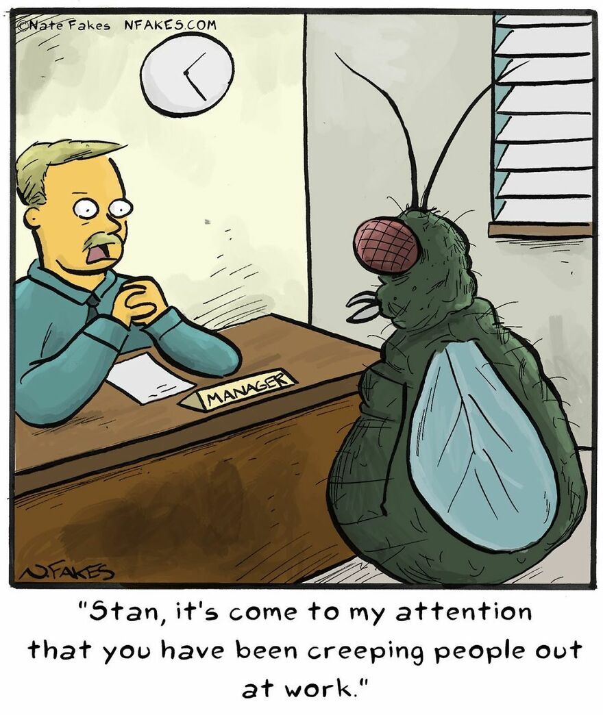 151 New Hilarious Single-Panel Comics By Nate Fakes