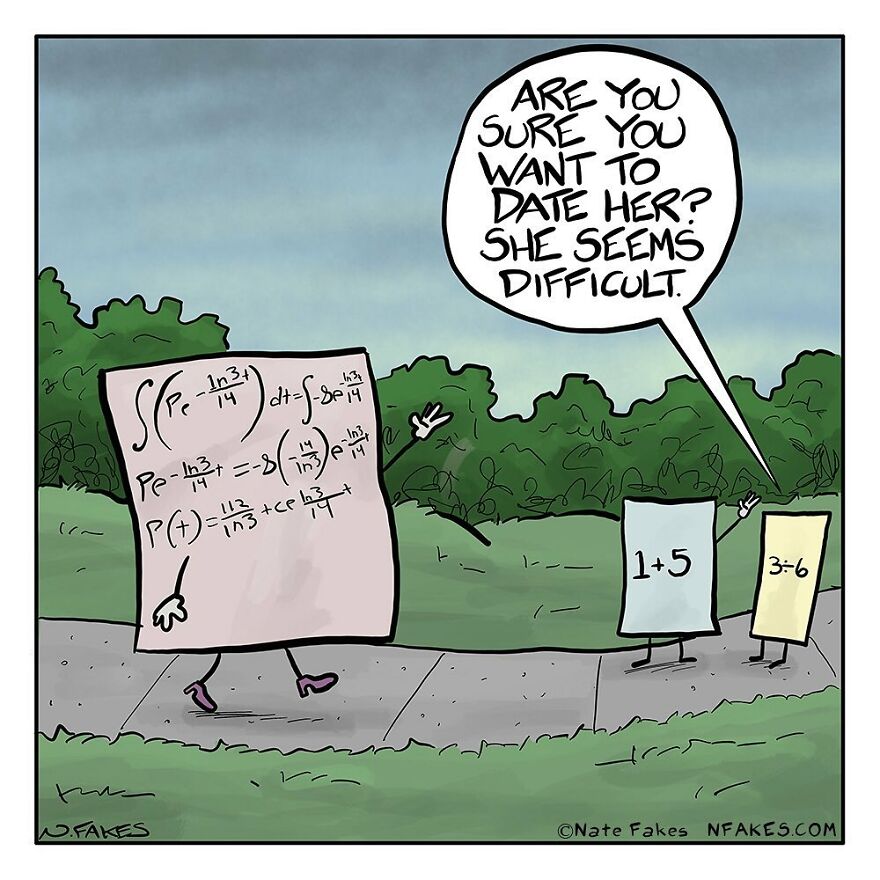 151 New Hilarious Single-Panel Comics By Nate Fakes