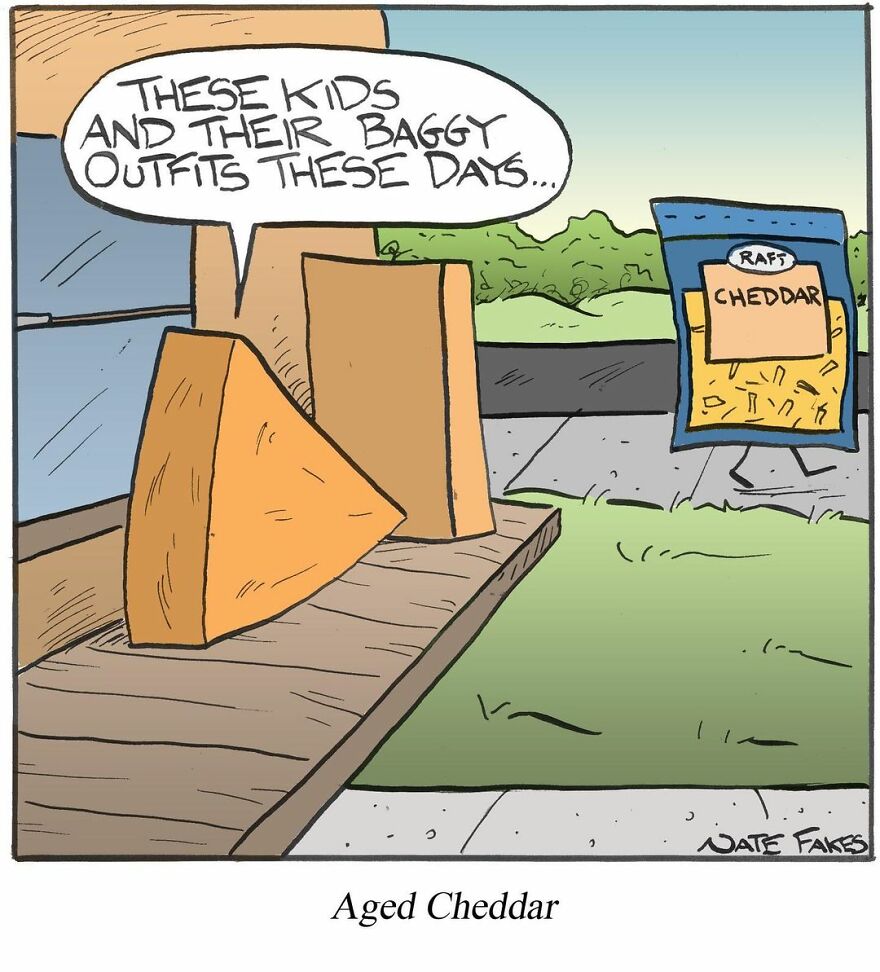 151 New Hilarious Single-Panel Comics By Nate Fakes