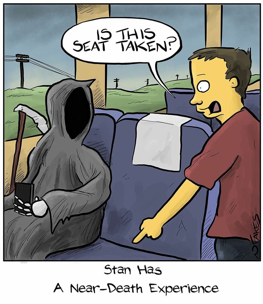 151 New Hilarious Single-Panel Comics By Nate Fakes