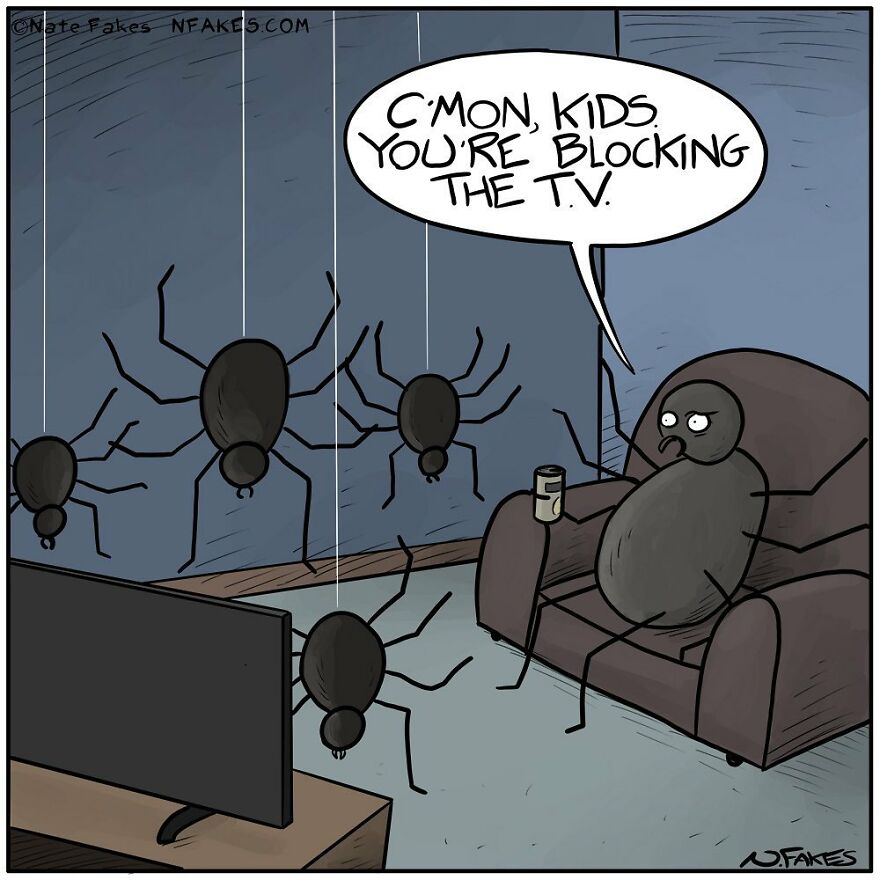 151 New Hilarious Single-Panel Comics By Nate Fakes