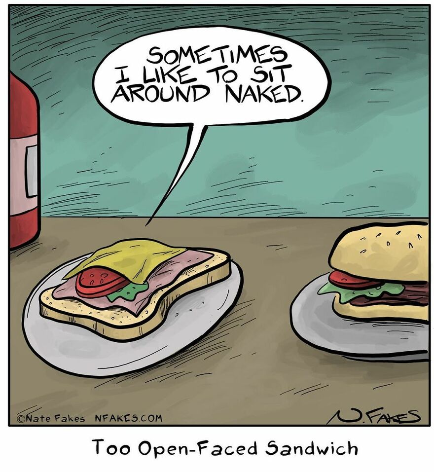 151 New Hilarious Single-Panel Comics By Nate Fakes