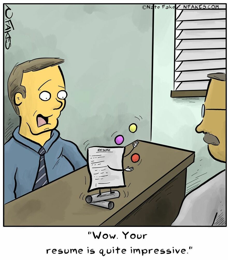 151 New Hilarious Single-Panel Comics By Nate Fakes