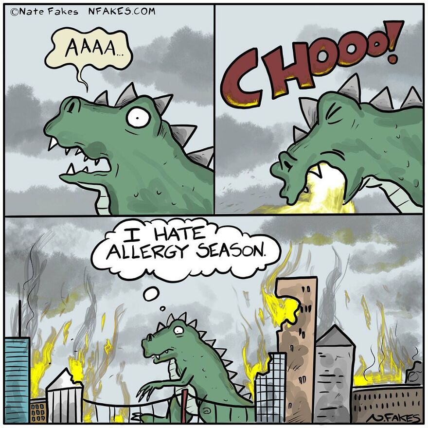 151 New Hilarious Single-Panel Comics By Nate Fakes