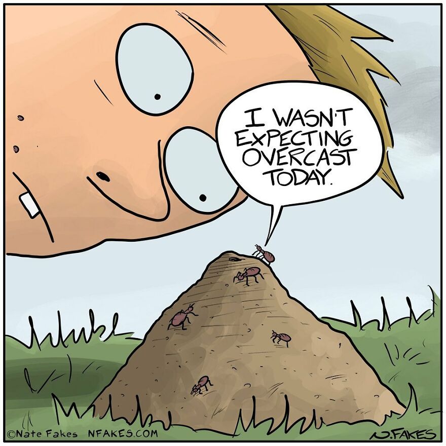 151 New Hilarious Single-Panel Comics By Nate Fakes