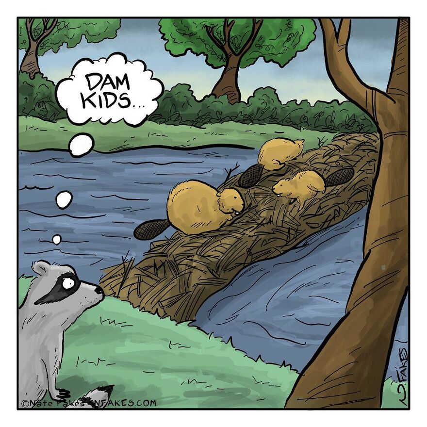 151 New Hilarious Single-Panel Comics By Nate Fakes