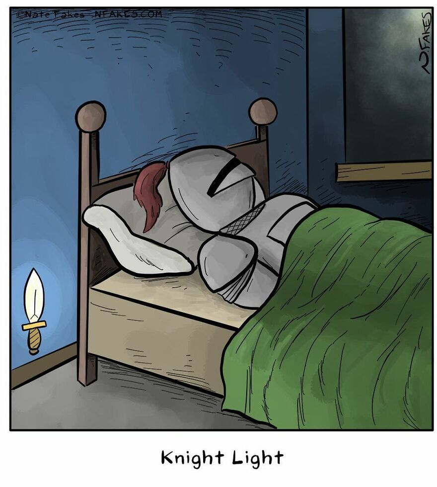 151 New Hilarious Single-Panel Comics By Nate Fakes