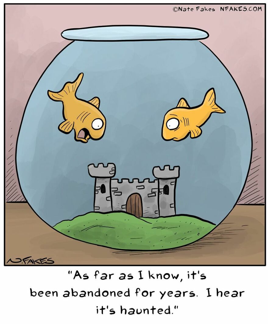 151 New Hilarious Single-Panel Comics By Nate Fakes