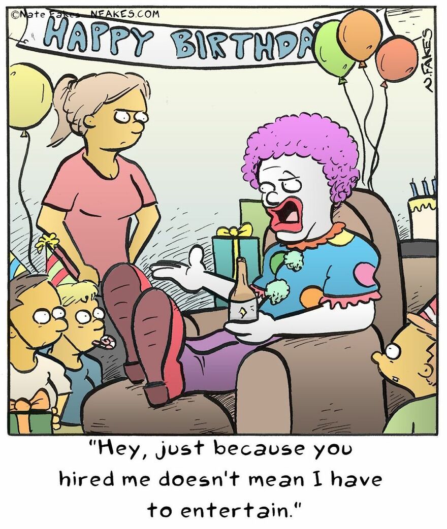 151 New Hilarious Single-Panel Comics By Nate Fakes