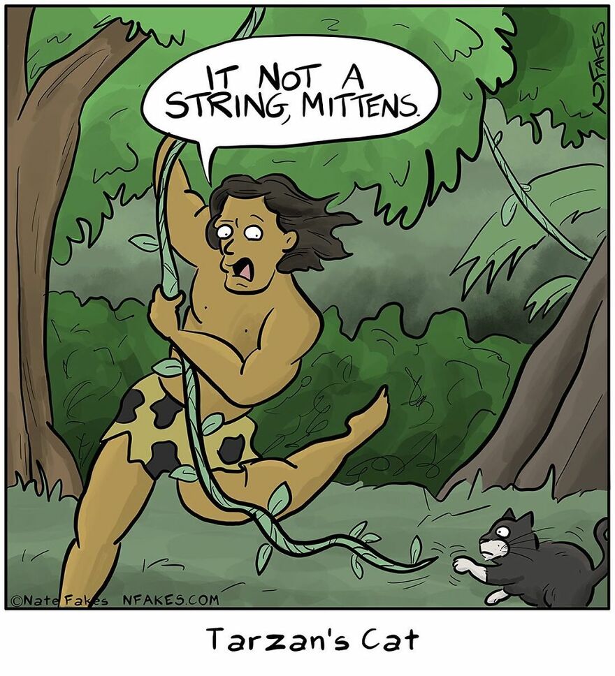 151 New Hilarious Single-Panel Comics By Nate Fakes