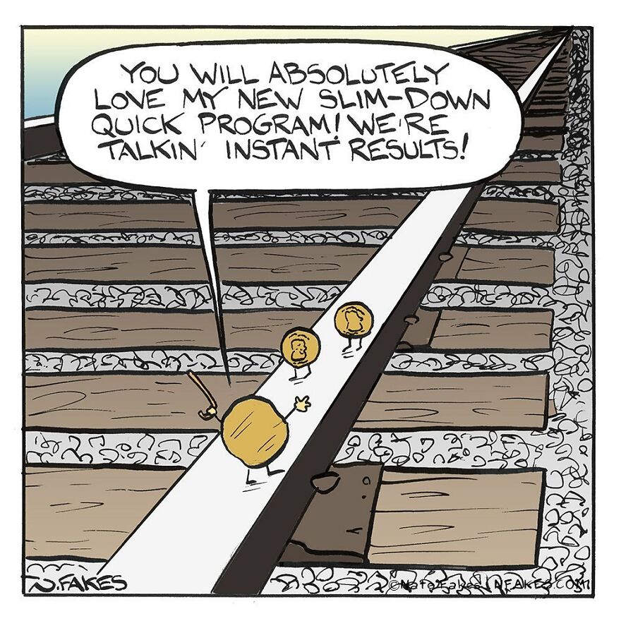 151 New Hilarious Single-Panel Comics By Nate Fakes