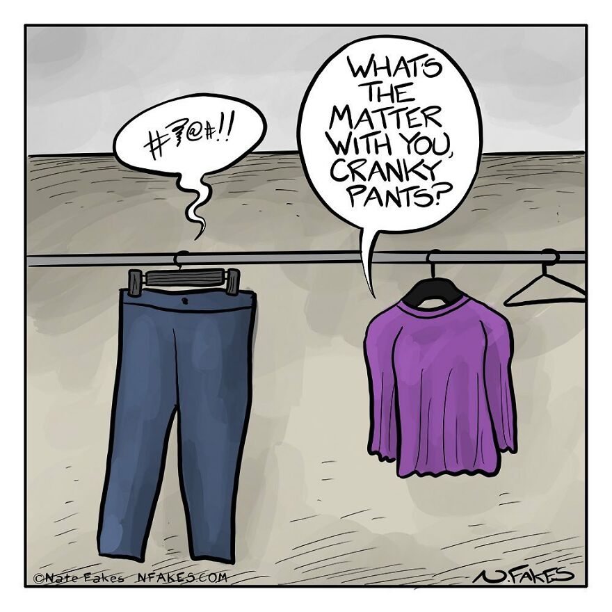 151 New Hilarious Single-Panel Comics By Nate Fakes