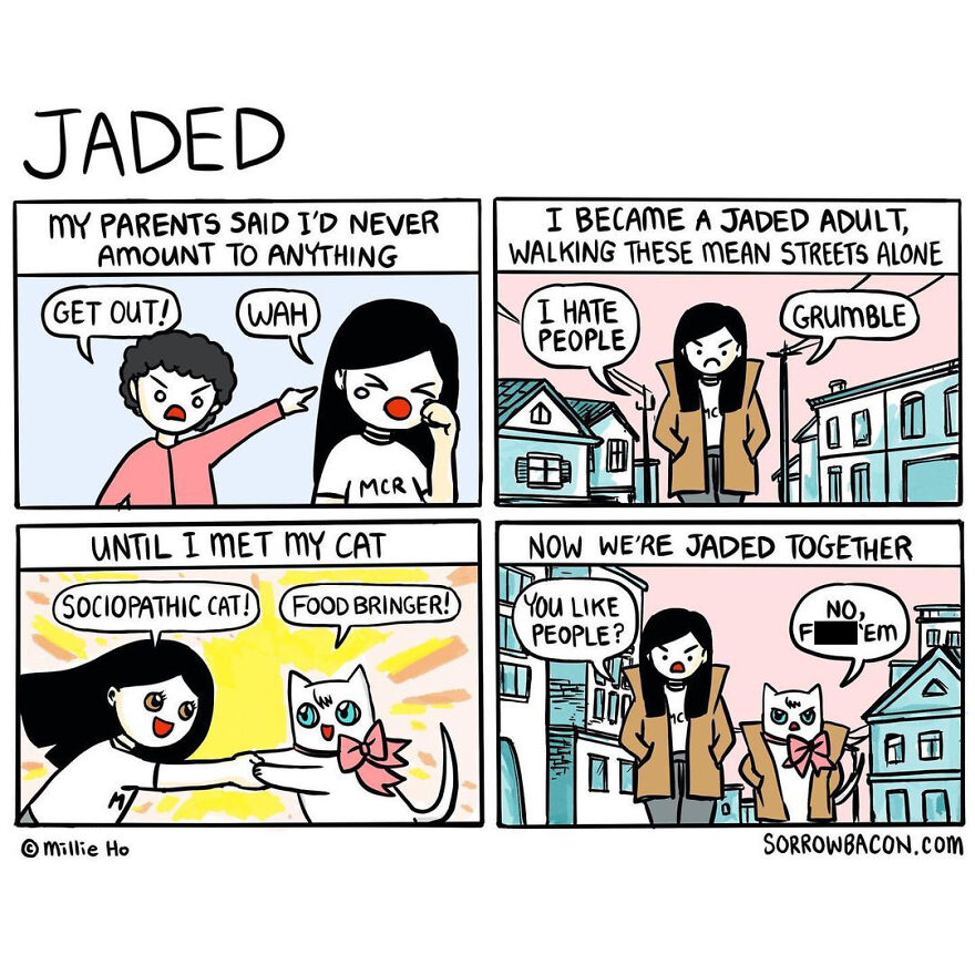 Artist Makes Sarcastic Comics With Unexpected Endings