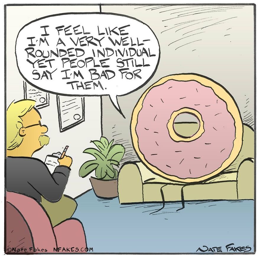 151 New Hilarious Single-Panel Comics By Nate Fakes