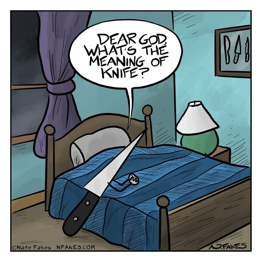 151 New Hilarious Single-Panel Comics By Nate Fakes