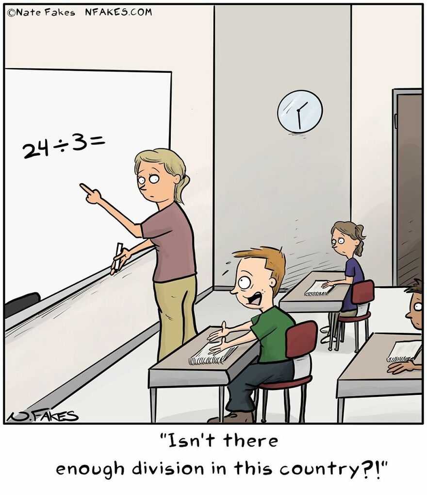 151 New Hilarious Single-Panel Comics By Nate Fakes