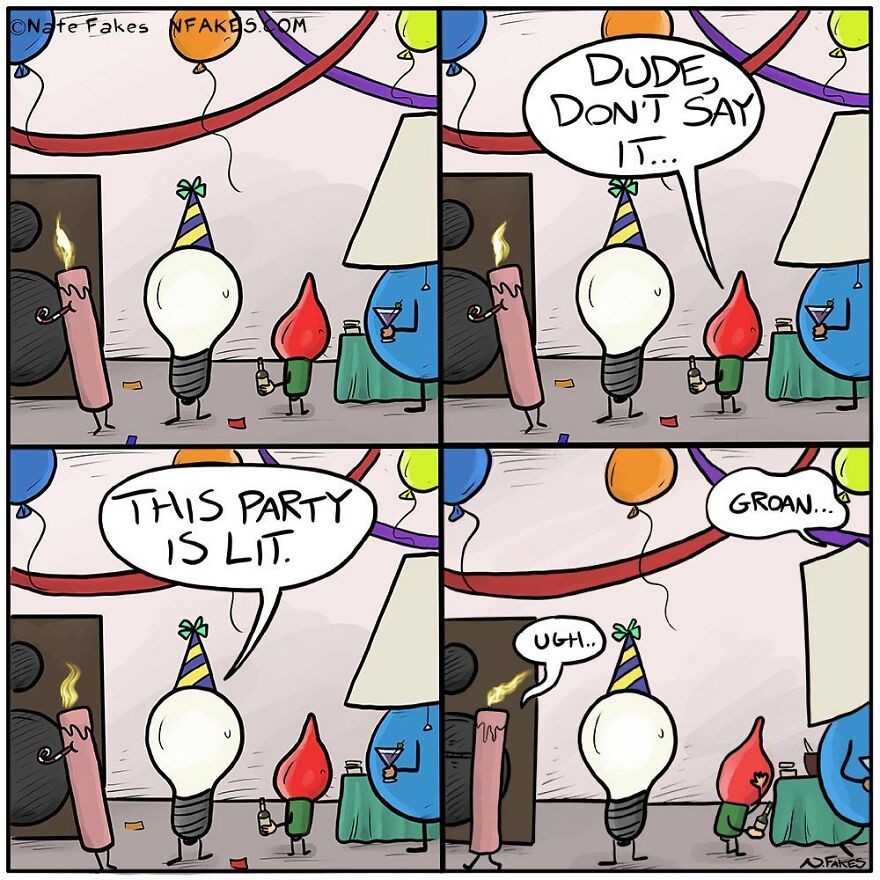 151 New Hilarious Single-Panel Comics By Nate Fakes