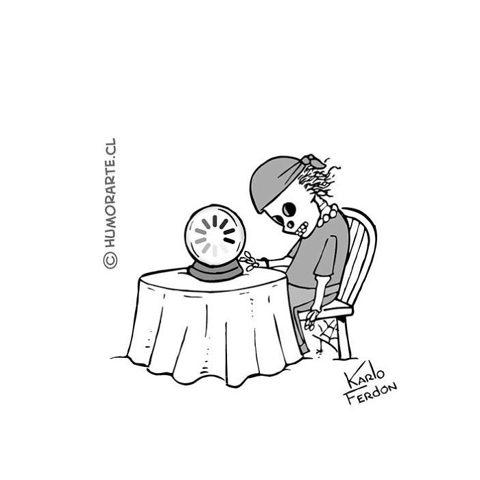 Funny Minimalist Comics Without Dialogue By Karlo Ferdon (56 New Comics)