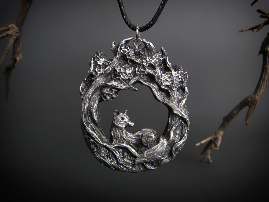 Two Clinical Psychologists Create Sombre But Kind Pewter Jewellery (36 Photo)