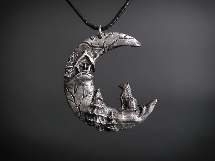 Two Clinical Psychologists Create Sombre But Kind Pewter Jewellery (36 Photo)