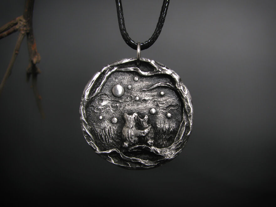 Two Clinical Psychologists Create Sombre But Kind Pewter Jewellery (36 Photo)