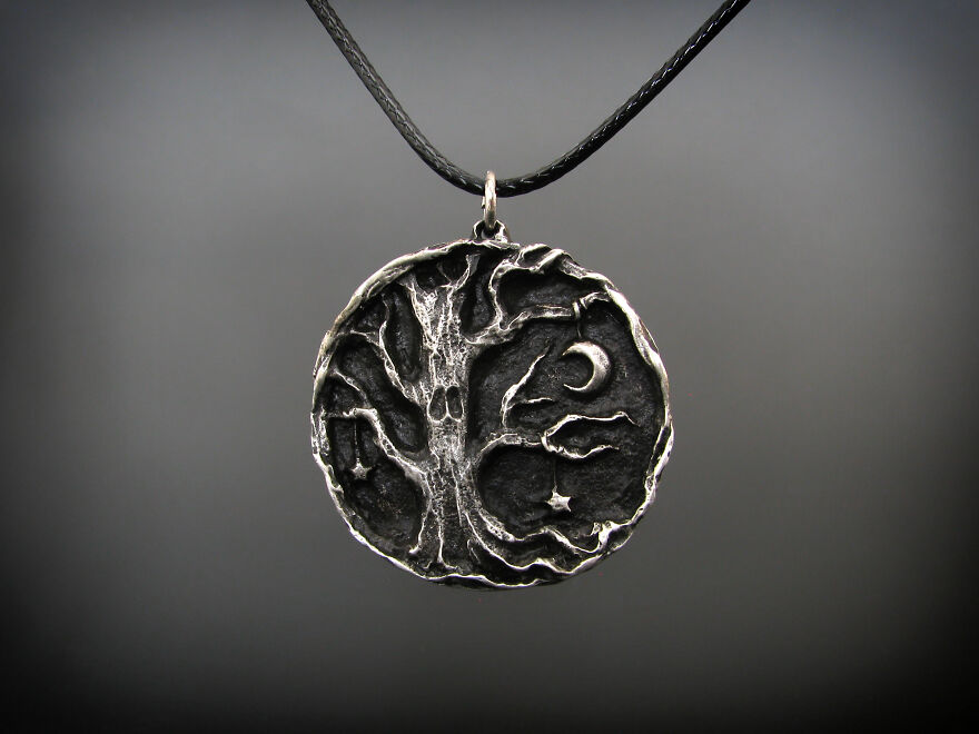 Two Clinical Psychologists Create Sombre But Kind Pewter Jewellery (36 Photo)