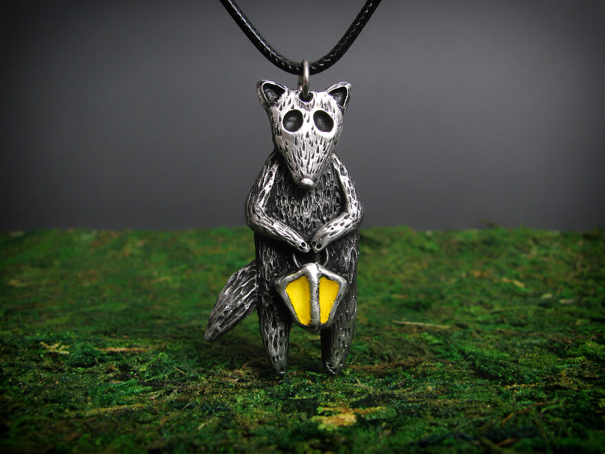 Two Clinical Psychologists Create Sombre But Kind Pewter Jewellery (36 Photo)