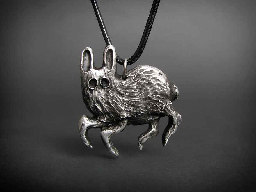 Two Clinical Psychologists Create Sombre But Kind Pewter Jewellery (36 Photo)