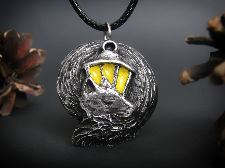 Two Clinical Psychologists Create Sombre But Kind Pewter Jewellery (36 Photo)