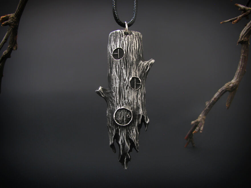 Two Clinical Psychologists Create Sombre But Kind Pewter Jewellery (36 Photo)