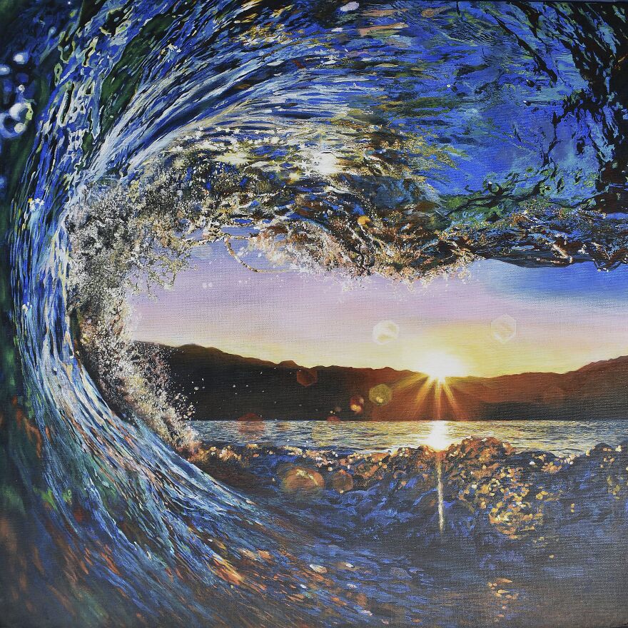 I Admire The Paintings Of My Students!