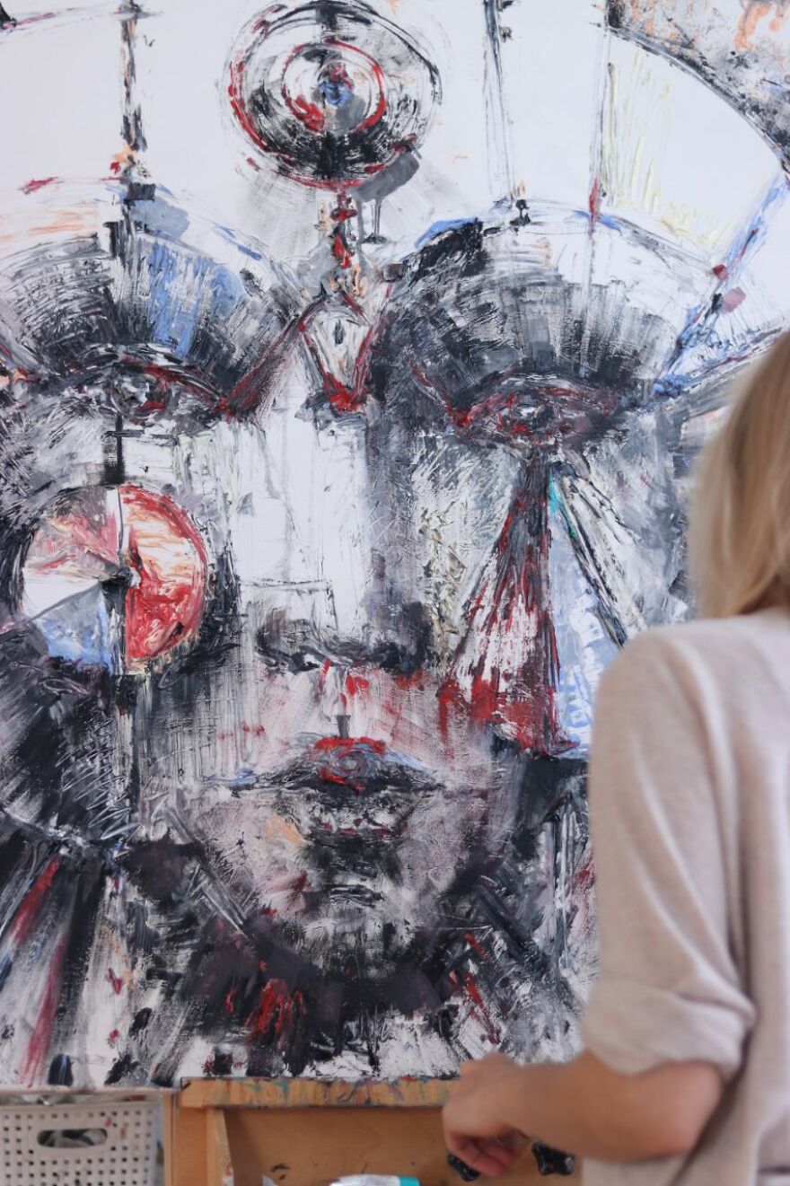 I Paint The Energy That Awakens The Strength Of Your Spirit