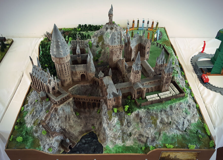 I Made An Entire Hogwarts Grounds Model From The Harry Potter Films