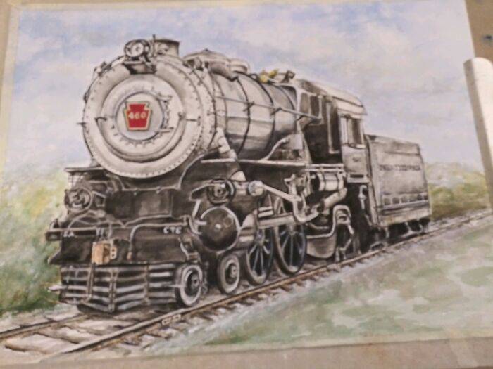 Have No Idea How To Use Watercolor, There Is Some Ink In Here Too.