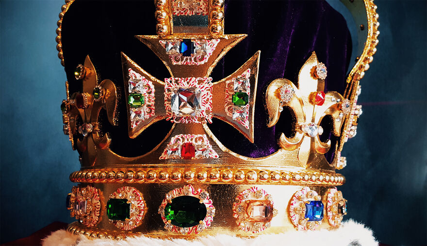 I Made An Accurate Replica Of St. Edward's Crown