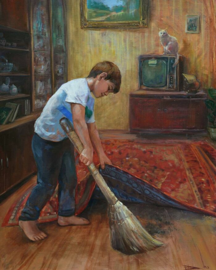Russian Artist Makes Paintings In Which You Can Return To Your Childhood For A Few Minutes (113 Pics)