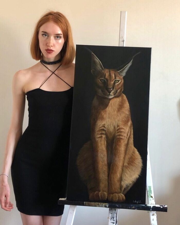 My 19 Year Old Daughter Paints Amazing Wildlife Paintings, Help
me Get Her Noticed!
