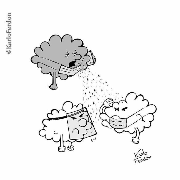 Funny Minimalist Comics Without Dialogue By Karlo Ferdon (56 New Comics)