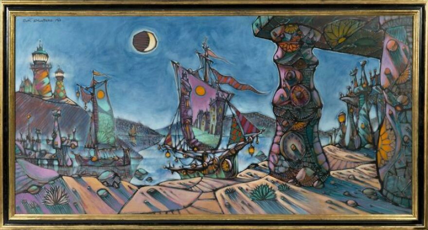 Painting By Burt Shonberg From The Collection Of Ringo Starr