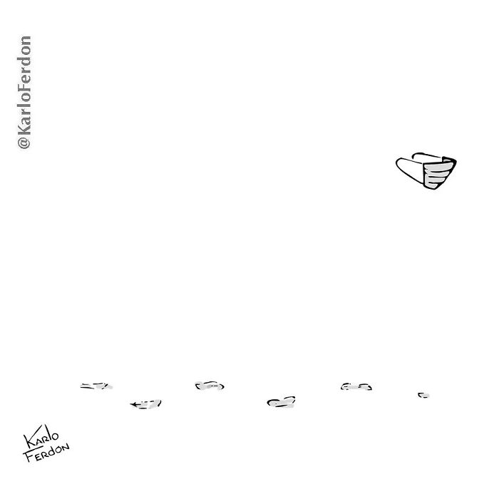 Funny Minimalist Comics Without Dialogue By Karlo Ferdon (56 New Comics)